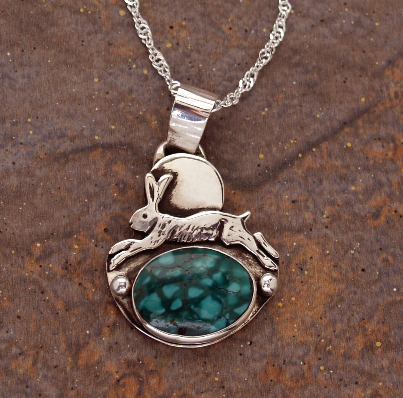 Running Rabbit Pendant